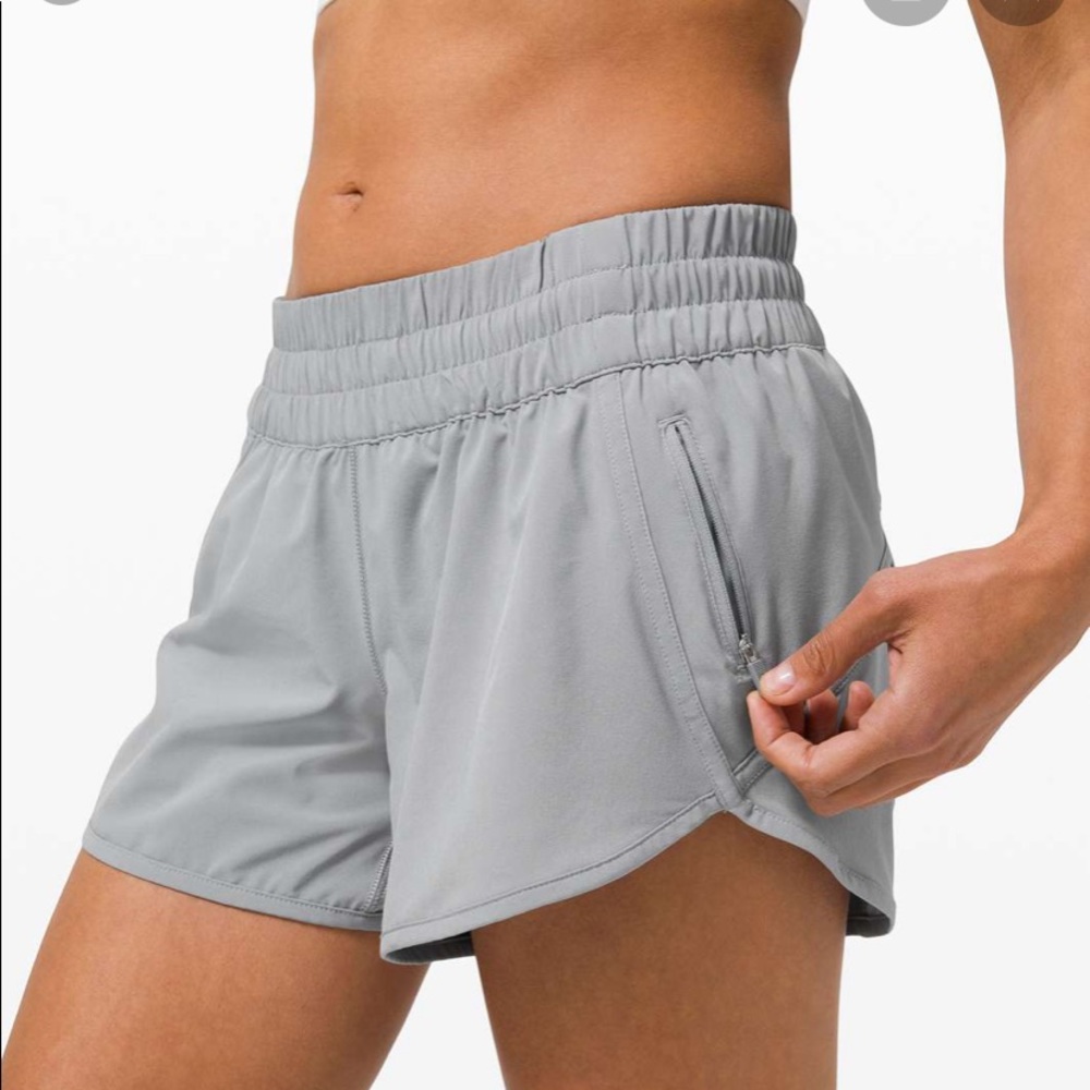 Rhino gray tracker short. Size 4, 4” inseam. NWOT